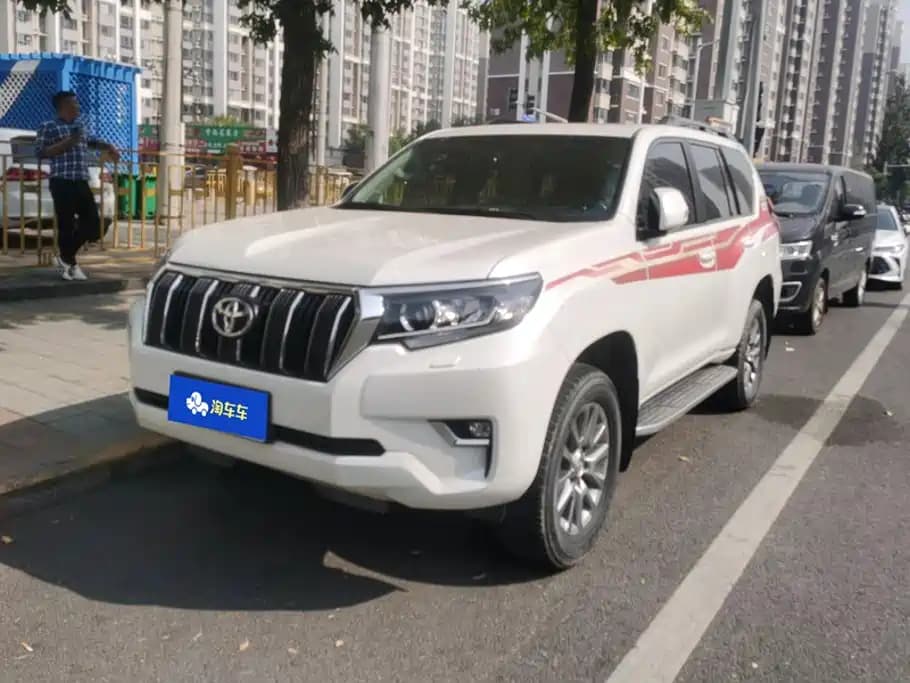 Toyota Land Cruiser Prado Prado 2018 3.5L Automatic TX-L NAVI Rear-mounted Spare Tire