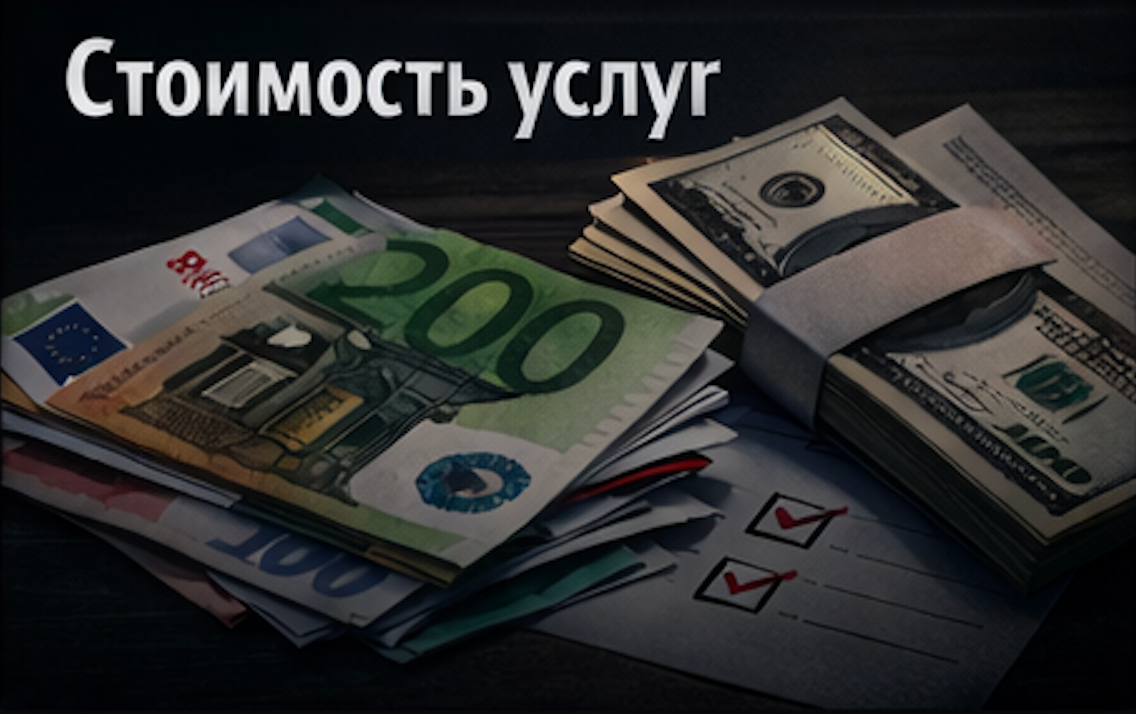 Стоимость услуг
