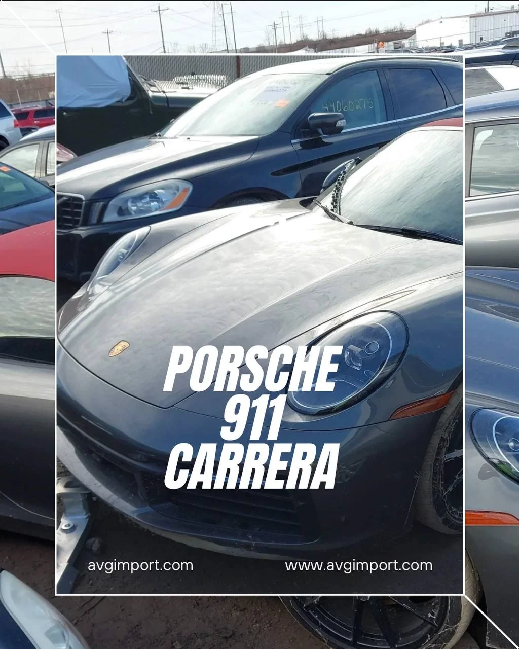 Porsche 911 Carrera Cabriolet — куплен на торгах в США
