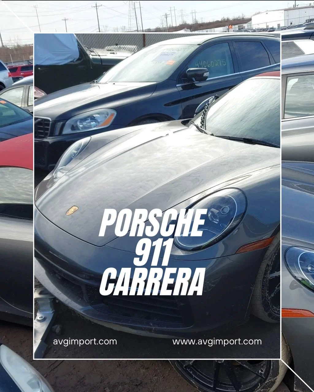 Porsche 911 Carrera Cabriolet — куплен на торгах в США